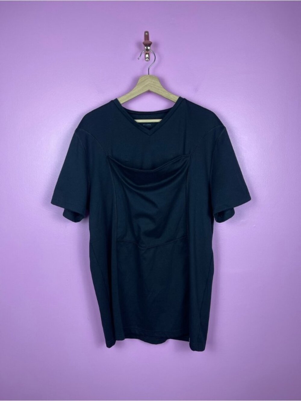 Lalabu Dad Shirt Men's 2XL Black Babywearing T-Shirt - Picture 2 of 10